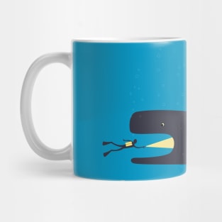 Diving with Whales Mug